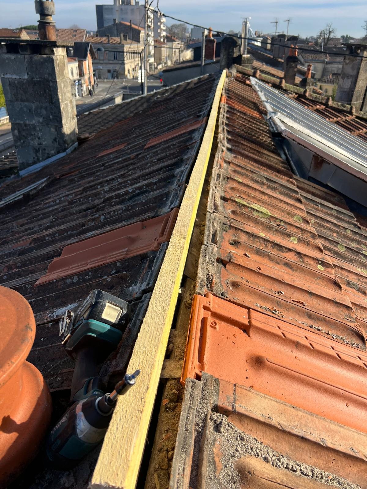 Pose et remplacement de gouttières
