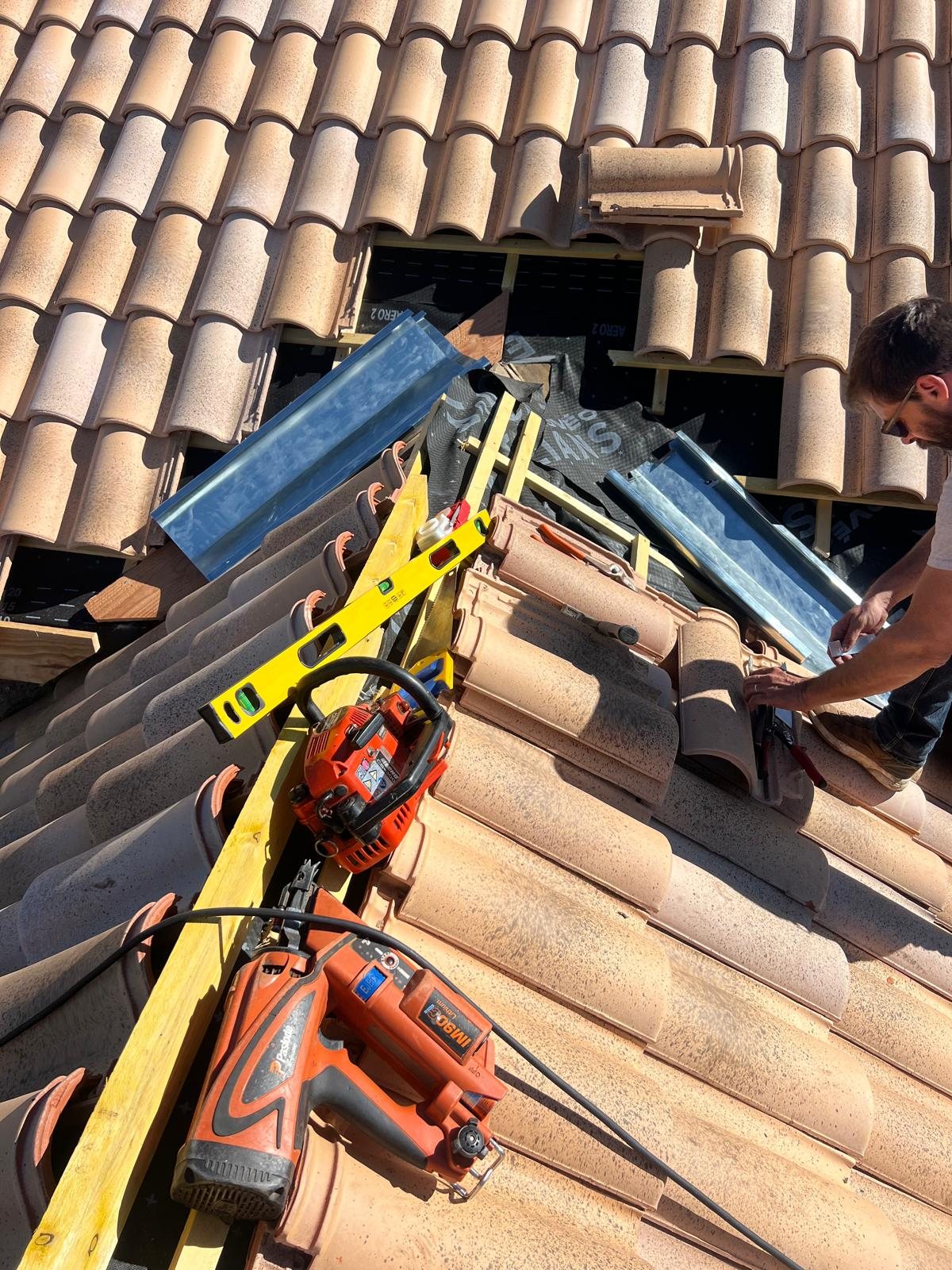 Pose et remplacement de fenêtres de toit Velux
